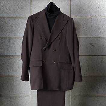 【RAIN MAKER KYOTO】　DOUBLE BREASTED JACKET × WIDE TROUSERS